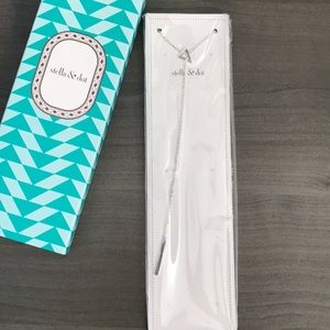 Stella & Dot Triangle Lariat Necklace
